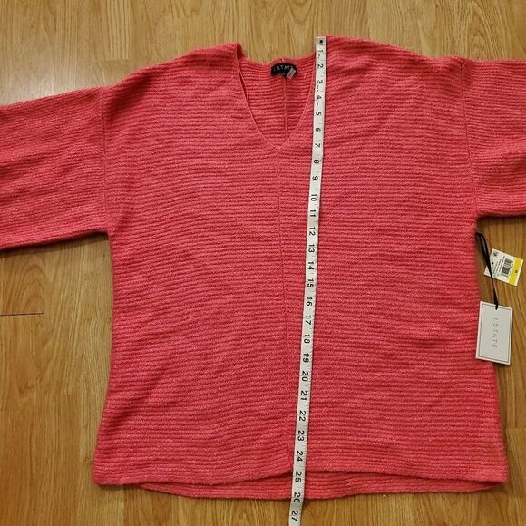 1.State Blouson Sleeve V-Neck Sweater - Picture 10 of 13